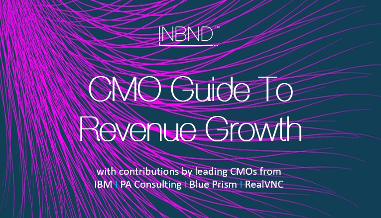 CMO Guide To Revenue Growth - pre-register at INBND